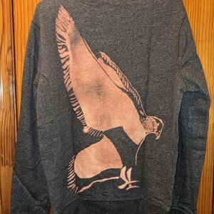 Custom bleach dyed H&M sweater